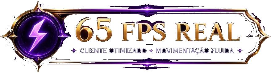 65 FPS Real - Cliente otimizado e movimentação fluida